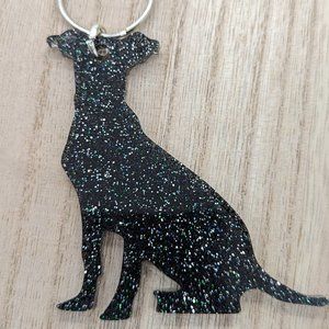 Pitbull Glitter Keychains